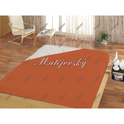 Matějovský plachta froté tehlová 100x200