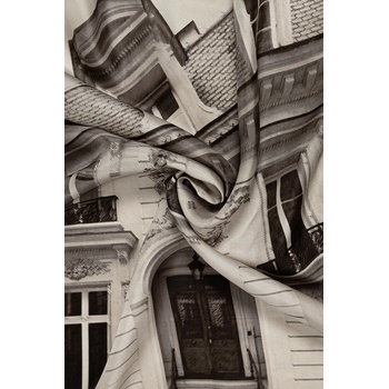 Karl Lagerfeld Копринен шал Karl Lagerfeld RSG MAISON (A4W33138)