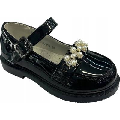 Bessky detské sandále B2356-3B lak čierny