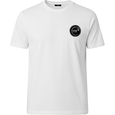 Cavalli Class Logo White tričko bílá