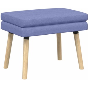 vidaXL Двойно легло Дънково син 60 x 40 x 46 см Текстил (42038430)