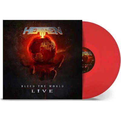 Heathen: Bleed The World: Live Coloured Transparent Red Vinyl 2 LP