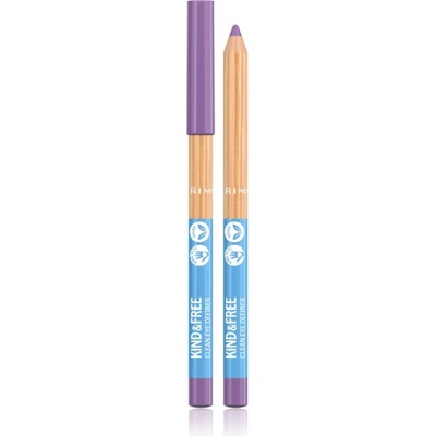 Rimmel Kind & Free молив за очи с интензивен цвят цвят 3 Grape 1, 1 гр