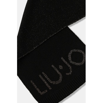 Liu Jo Шал Liu Jo в черно с апликация 2F5019. M0300 (2F5019.M0300)