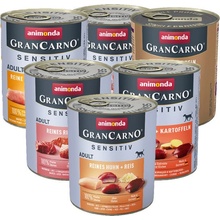 Animonda Gran Carno Adult Mix Sensitive 6 x 800 g