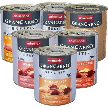 Animonda Gran Carno Adult Mix Sensitive 6 x 800 g