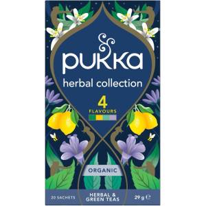 Pukka Herbs Herbal Collection 4 вкуса 20 сашета
