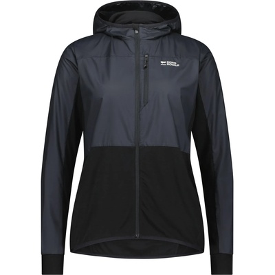Mons Royale Дамско ветрозащитно яке за колоездене Mons Royale Women's Diversion Merino Wind Jacket Cycling jacket - Black (151-0735-0112)
