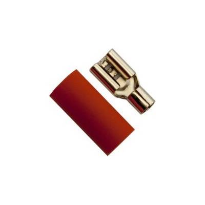 Four Connect reproduktorový konektor FASTON 6.0 mm² / 6.3 mm červený
