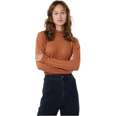 Rip Curl mikina COSY FLEECE CREW Light Brown