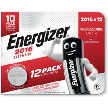 Energizer Бутонна клетка, cr2016, 12 броя, energizer 7638900453836 (7638900453836)