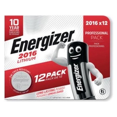 Energizer Бутонна клетка, cr2016, 12 броя, energizer 7638900453836 (7638900453836)