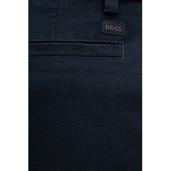 BOSS Orange панталон чино мъжки от памук с еластан Pleated (50559158)