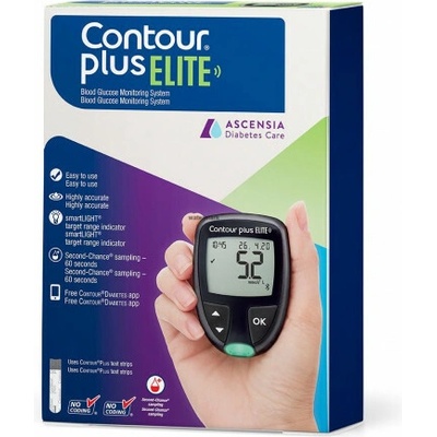 Contour PLUS Glukometer príslušenstvom súprava 1 set