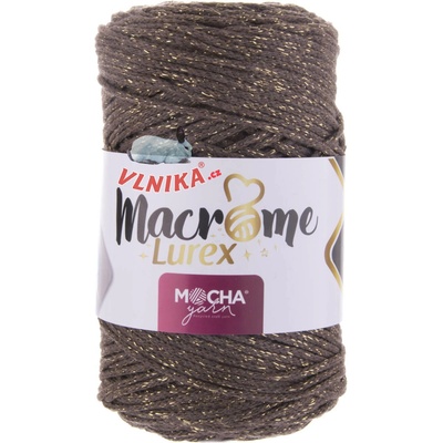 Mocha Yarn Příze Macrome Lurex Mocha Varianta: 9