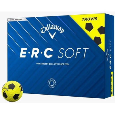 Callaway ERC SoftTruvis Yellow 3 x 3 ks