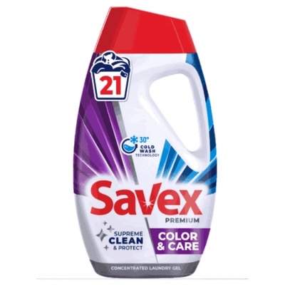 Savex Течен перилен препарат Savex Colors and Care 960мл