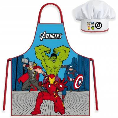 BrandMac Dětská zástěra Avengers Classic Comic Style