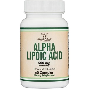 Double Wood Supplements Диабет - Алфа- липоева киселина, 300 mg х 60 капсули (23009 DW)