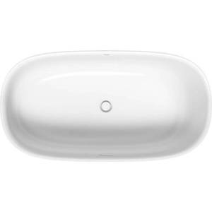 Duravit Zencha - Свободностояща вана 160x85 см, DuraSolid, ClickClack, бяла 700462000000000 (700462000000000)