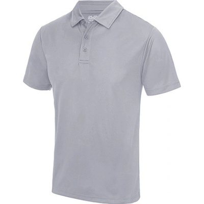 Just Cool pánska polokošeľa JC040 heather grey Solid