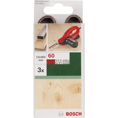 Bosch Accessories 2609256237 brúsny pás Zrnitosť 40 (d x š) 455 mm x 13 mm 3 ks