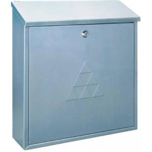 Rottner Rottner genova - Пощенска метална кутия. С размери: 395х365х115(ВхШхД). Цвят: сив (genova)