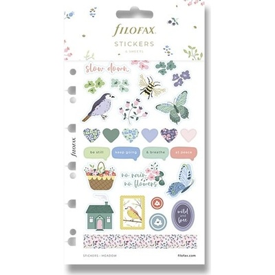 Filofax Samolepky Multi Meadow náplň osobních A5 diářů – Zboží Živě