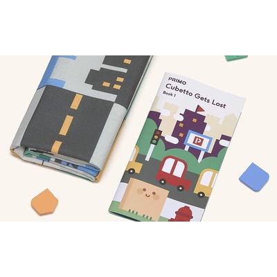 Primo Toys Mapa dobrodružstva robota Cubetto