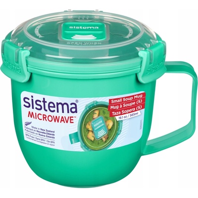 Sistema Microwave Hrnček na polievku 565 ml mix farieb