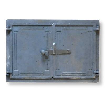 Kamnařina Dvířka k udírně nebo troubě dvoukřídlá velká