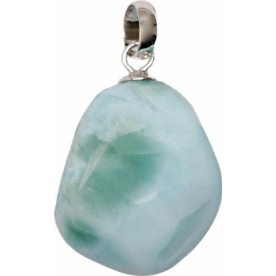 Nefertitis Larimar přívěsek tamblovaný AA kvalita stříbro č. 12 NF63962