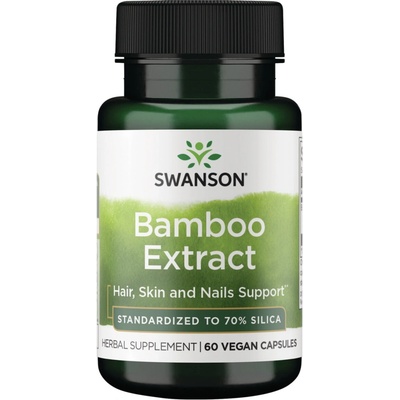 Swanson Bamboo Ekstrakt 300 mg 60 kapslí