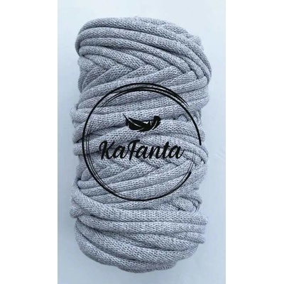 Bavlnená šnúra KaFanta 9mm - grey
