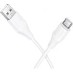 hoco. X124 кабел за данни USB - Type-C, 100cm, FEHÉR X124_USB_C_W (X124_USB_C_W)