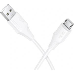 hoco. X124 кабел за данни USB - Type-C, 100cm, FEHÉR X124_USB_C_W (X124_USB_C_W)