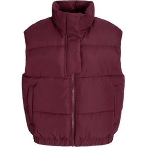 Jack & jones Потник Jack & jones Tracy Puffer JJXX vest - Purple (Cabernet)