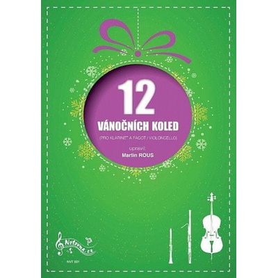12 Vánočních koled pro klarinet… Martin Rous