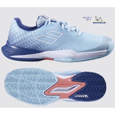 Babolat Jet Mach 3 Clay Junior Boy - angel blue – Zboží Mobilmania