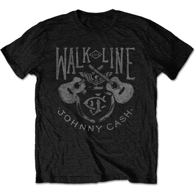 Johnny Cash Walk The Line Black XL Риза (JCTS13MB04)