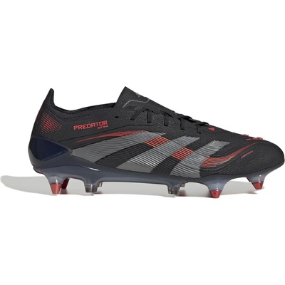 Adidas Футболни бутонки Adidas Predator Elite Soft Ground Football Boots - Black/Grey