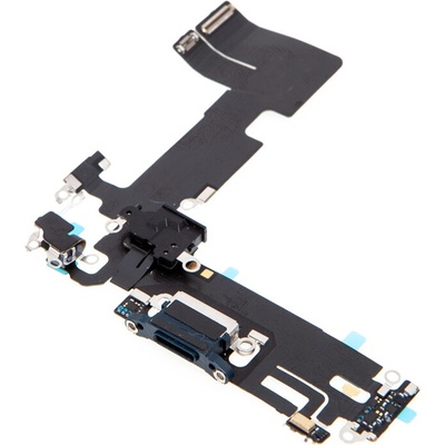 AppleMix Napájací a dátový konektor s flex káblom + mikrofóny pre Apple iPhone 13 - modrý - kvalita A+