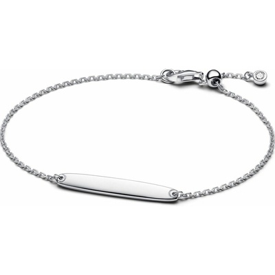 PANDORA stříbrný náramek s plackou pro gravírování 20 594010C01-20