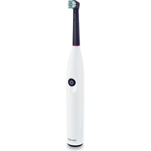 Beurer Ел. четка за зъби Beurer TB 15 в комплект с 4 глави Brush head Sensitive, 2 режима на работа, осцилираща, време на работа до 12 дни, бяла (10492_BEU_10158_BEU)