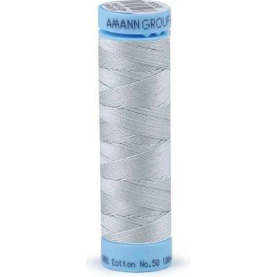Bavlněné nitě 100 m Etiketní č.50 Triana Amann 0413 Flint Gray