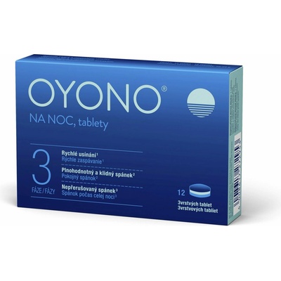 OYONO NA NOC podpora zdravého spánku 12 tabliet