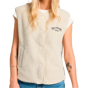 Billabong Дамски поларен елек Billabong Women's Be Happy Vest Fleece vest - Whitecap - размер XL (132-1362-0315)