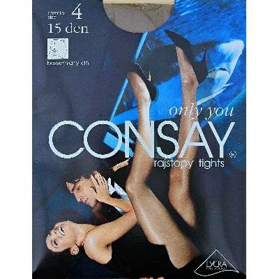 Consay dámské punčochové kalhoty Only You 5 ks 15 DEN středně béžová