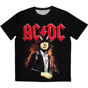 AC/DC Angus Highway To Hell Black L Риза (ACDCSUB121MB03)