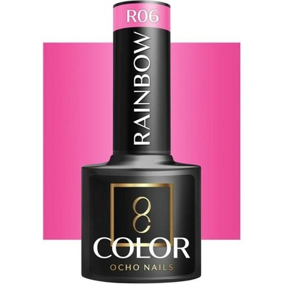 OCHO NAILS Hybridný lak duhový R06 - 5 g